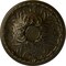 Ekena Millwork Tristan Ceiling Medallion (Fits Canopies up to 6 1/4"), Hand-Painted Green Gold, 32 3/8"OD x 3 1/2"P CM32TNGGS - alternate 1